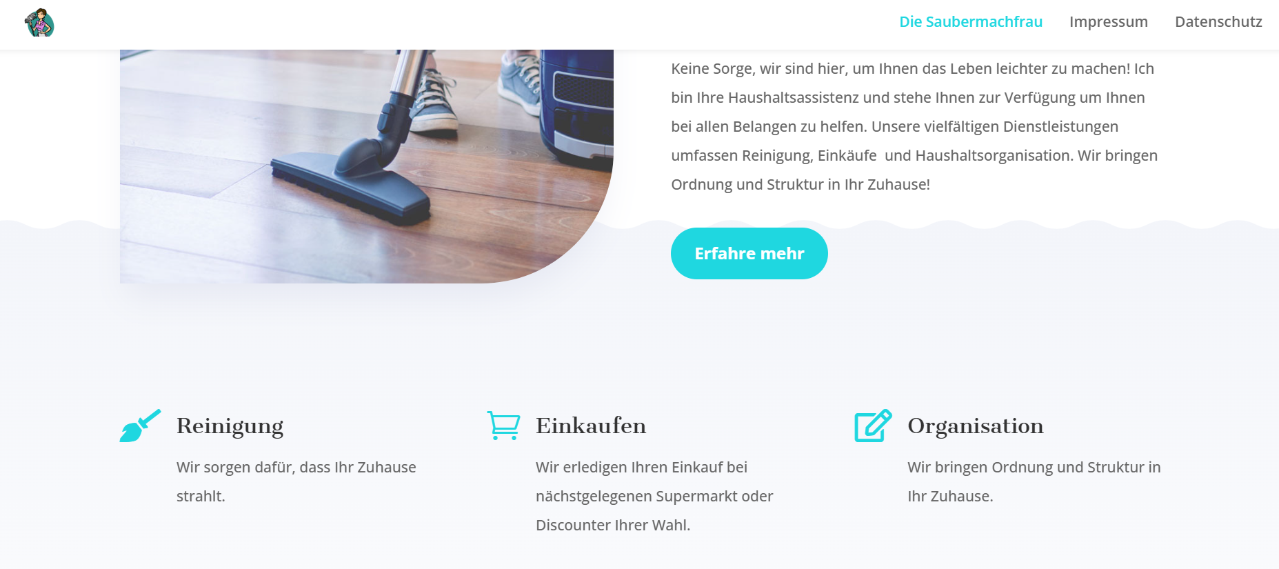 Projekt Die Saubermachfrau